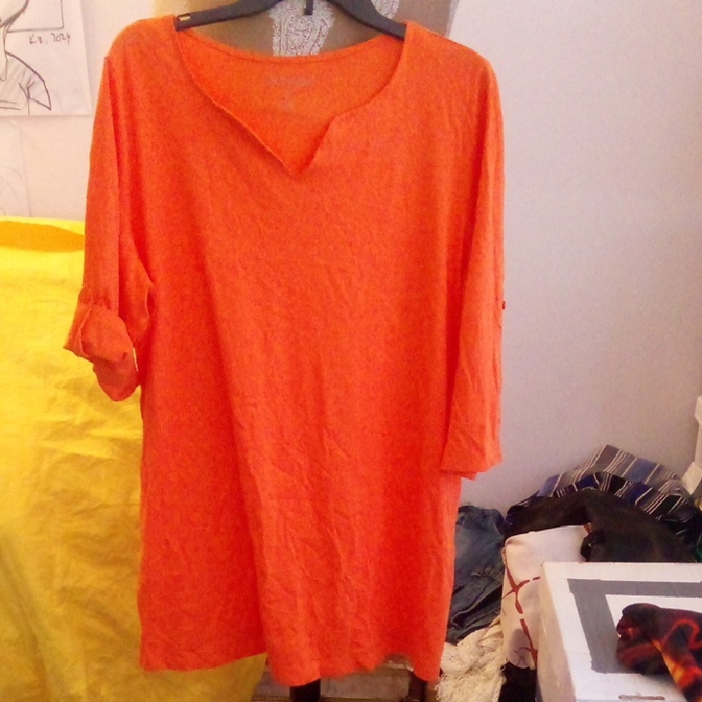 Women's Orange Top